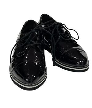 Women's Johnston Murphy Size 7 Patent Leather Black